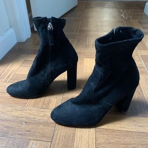 Suede Steve Madden booties